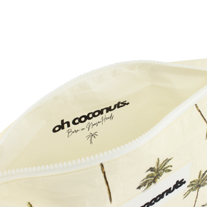 palm tree wet dry bag with born in noosa heads inside 