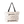 back of coco beach bag with double zips