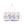 back of white and blue duffel bag with zip and crossbody strap