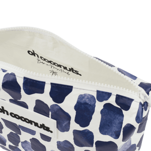 born in noosa heads dark blue pouch oh coconuts